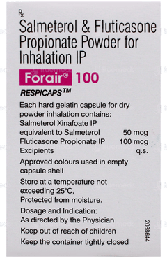 Forair 100 Respicaps 30 Forair 100 Respicaps 30