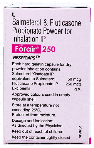 Forair 50/250 MCG Respicap 30