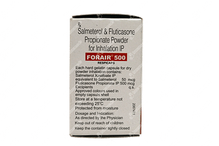 Forair 50/500 MCG Respicap 30