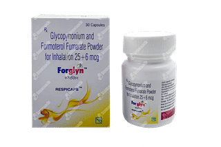 Forglyn 6/25 MCG Respicap 30