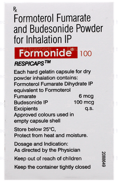 Formonide 100 Respicaps 30 Formonide 100 Respicaps 30