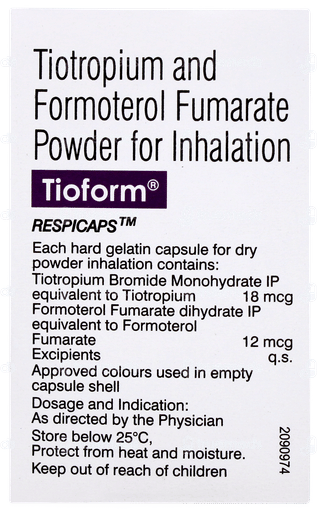Tioform Respicaps 15