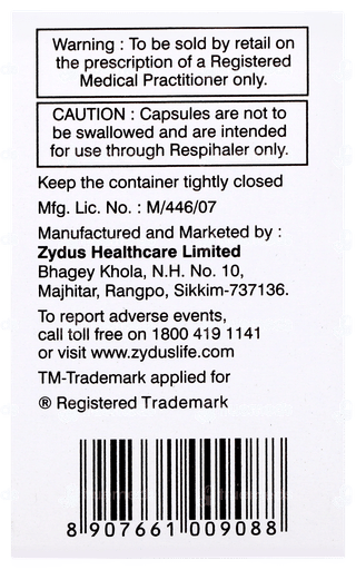 Tioform Respicaps 15