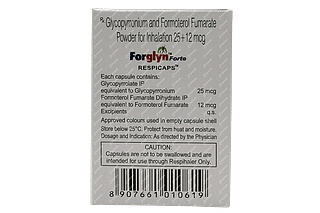 Forglyn Forte 12/25 MCG Respicap 30