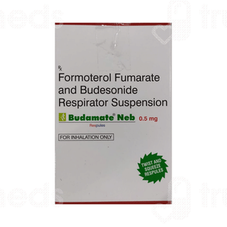 Budamate Neb 0.5mg 2ml Pack Of 5 Respules