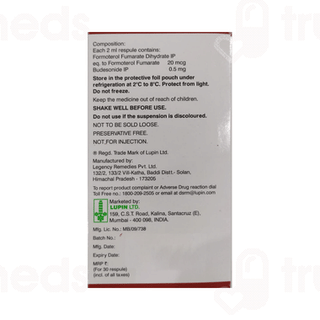 Budamate Neb 0.5mg 2ml Pack Of 5 Respules