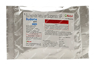 Budeste 0.5mg 2ml Pack Of 5 Respules