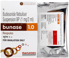 Bunase 1.0 2ml Pack Of 5 Respules