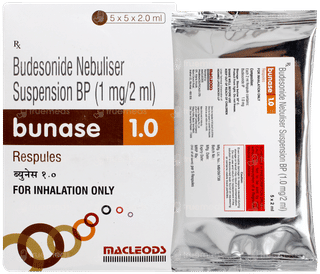 Bunase 1.0 2ml Pack Of 5 Respules