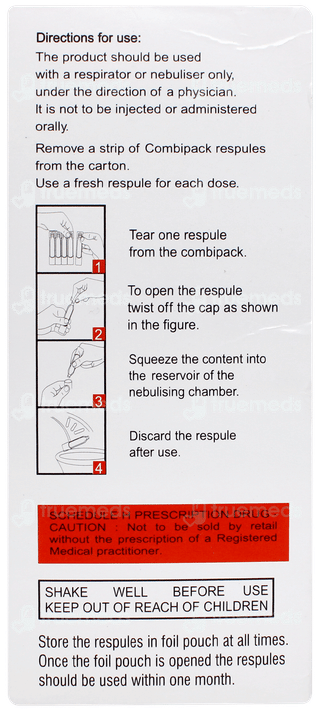 Bunase 1.0 2ml Pack Of 5 Respules