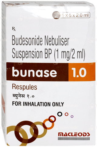 Bunase 1.0 2ml Pack Of 5 Respules