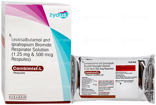 Combimist L 2.5ml Pack Of 5 Respules