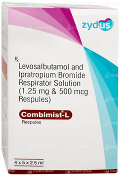 Combimist L 2.5ml Pack Of 5 Respules Combimist L 2.5ml Pack Of 5 Respules