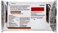 Combimist L 2.5ml Pack Of 5 Respules Combimist L 2.5ml Pack Of 5 Respules