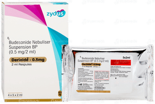 Derinide 0.5mg 2ml Pack Of 5 Respules