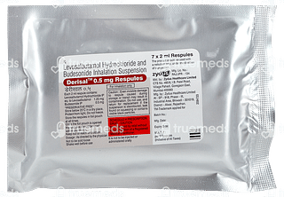 Derisal 0.5mg 2ml Pack Of 7 Respules