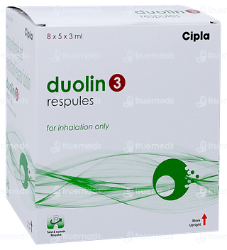 Duolin 3 3ml Pack Of 5 Respules