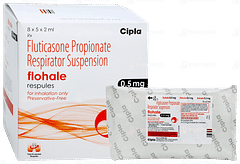 Flohale 0.5mg 2ml Pack Of 5 Respules