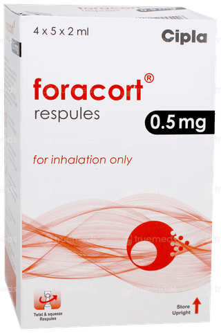 Foracort 0.5mg 2ml Pack Of 5 Respules