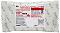 Foracort 0.5mg 2ml Pack Of 5 Respules Foracort 0.5mg 2ml Pack Of 5 Respules