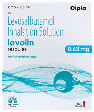 Levolin 0.63mg 2.5ml Pack Of 5 Respules