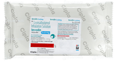 Levolin 0.63mg 2.5ml Pack Of 5 Respules