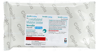 Levolin 0.63mg 2.5ml Pack Of 5 Respules