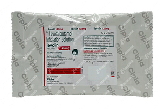 Levolin 1.25 MG Respules 2.5 ML Pack Of 5