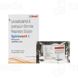 Spirovent I 2.5Ml Pack Of 5 Respules