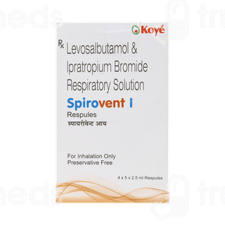 Spirovent I 2.5Ml Pack Of 5 Respules
