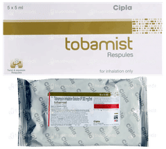 Tobamist 5Ml Pack Of 5 Respules