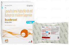 Budesal 1mg 2ml Pack Of 5 Respules