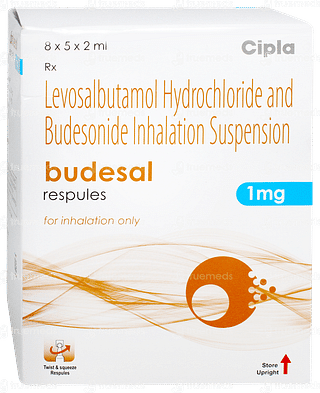Budesal 1mg 2ml Pack Of 5 Respules