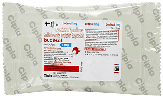 Budesal 1mg 2ml Pack Of 5 Respules