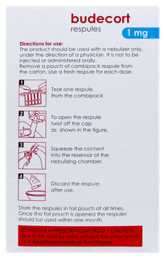 Budecort 1mg 2ml Pack Of 5 Respules