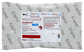 Budecort 1mg 2ml Pack Of 5 Respules