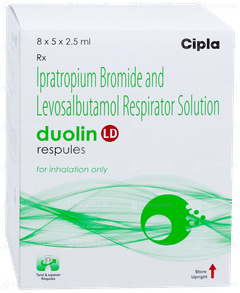 Duolin Ld  2.5ml Pack Of 5 Respules