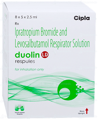 Duolin Ld  2.5ml Pack Of 5 Respules