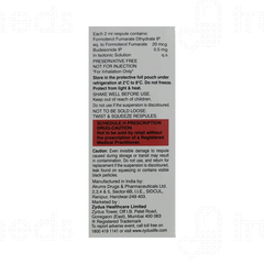 Formonide 0.5mg 2ml Pack Of 7 Respules