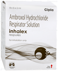 Inhalex 2ml Pack Of 5 Respules