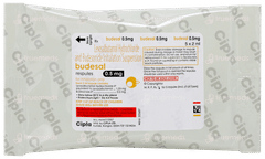 Budesal 0.5mg 2ml Pack Of 5 Respules Budesal 0.5mg 2ml Pack Of 5 Respules