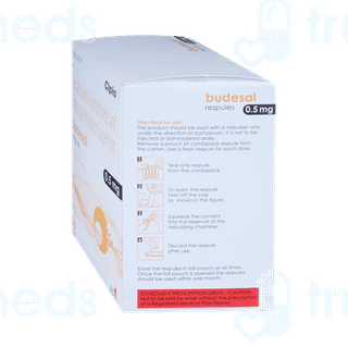 Budesal 0.5mg 2ml Pack Of 5 Respules