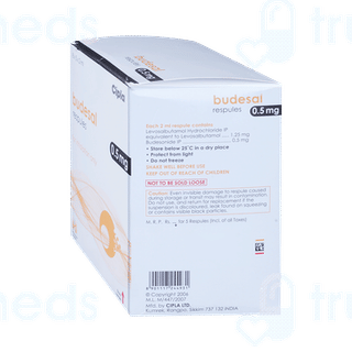 Budesal 0.5mg 2ml Pack Of 5 Respules