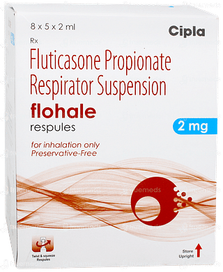 Flohale 2mg 2ml Pack Of 5 Respules