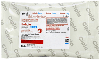 Flohale 2mg 2ml Pack Of 5 Respules