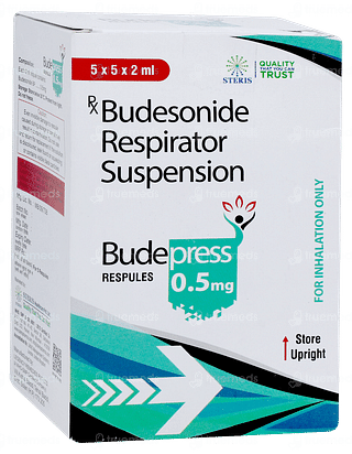 Budepress 0.5mg 2ml Pack Of 5 Respules