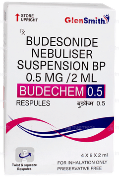 Budechem 0.5 2ml Pack Of 5 Respules