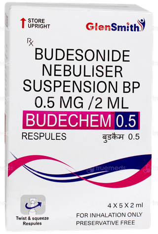 Budechem 0.5 2ml Pack Of 5 Respules