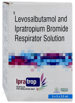 Ipra Trop 2.5ml Pack Of 5 Respules