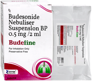 Budefine 0.5 2Ml Pack Of 5 Respules